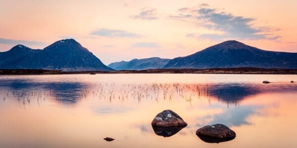 Glencoe from the Dubh Lochan, Rannoch Moor, Scotland. HC019