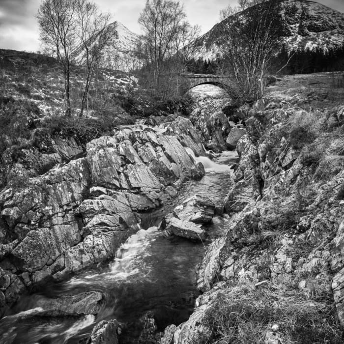 Ba Bridge on Rannoch Moor