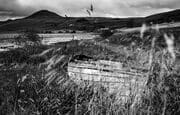 Abandoned boat at Ballo Reservoir, Fife, Scotland. SM011