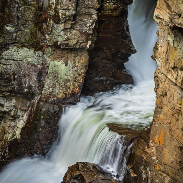 Linville Falls, North Carolina, USA.