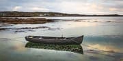 Boat at Rossadillisk, Connemara, County Galway. IL010