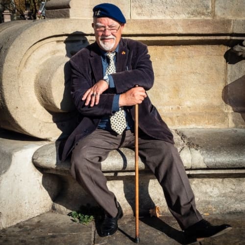 Military Veteran, Barcelona, Spain.