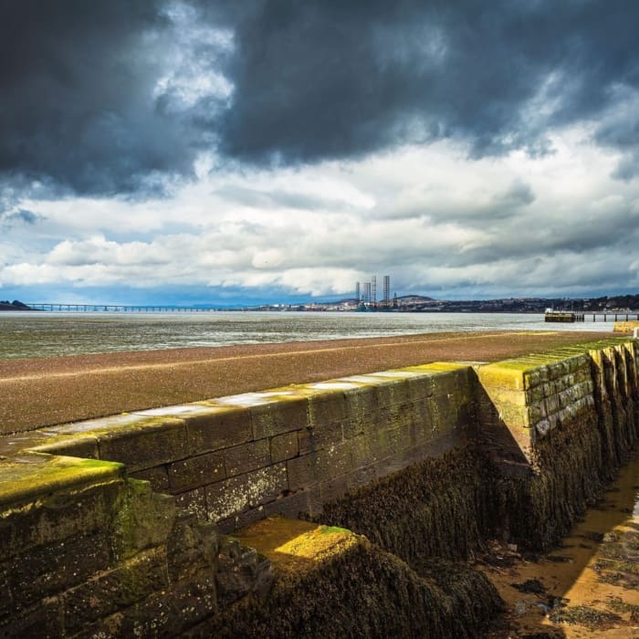 Broughty Ferry Harbour, Dundee, Scotland. DD022