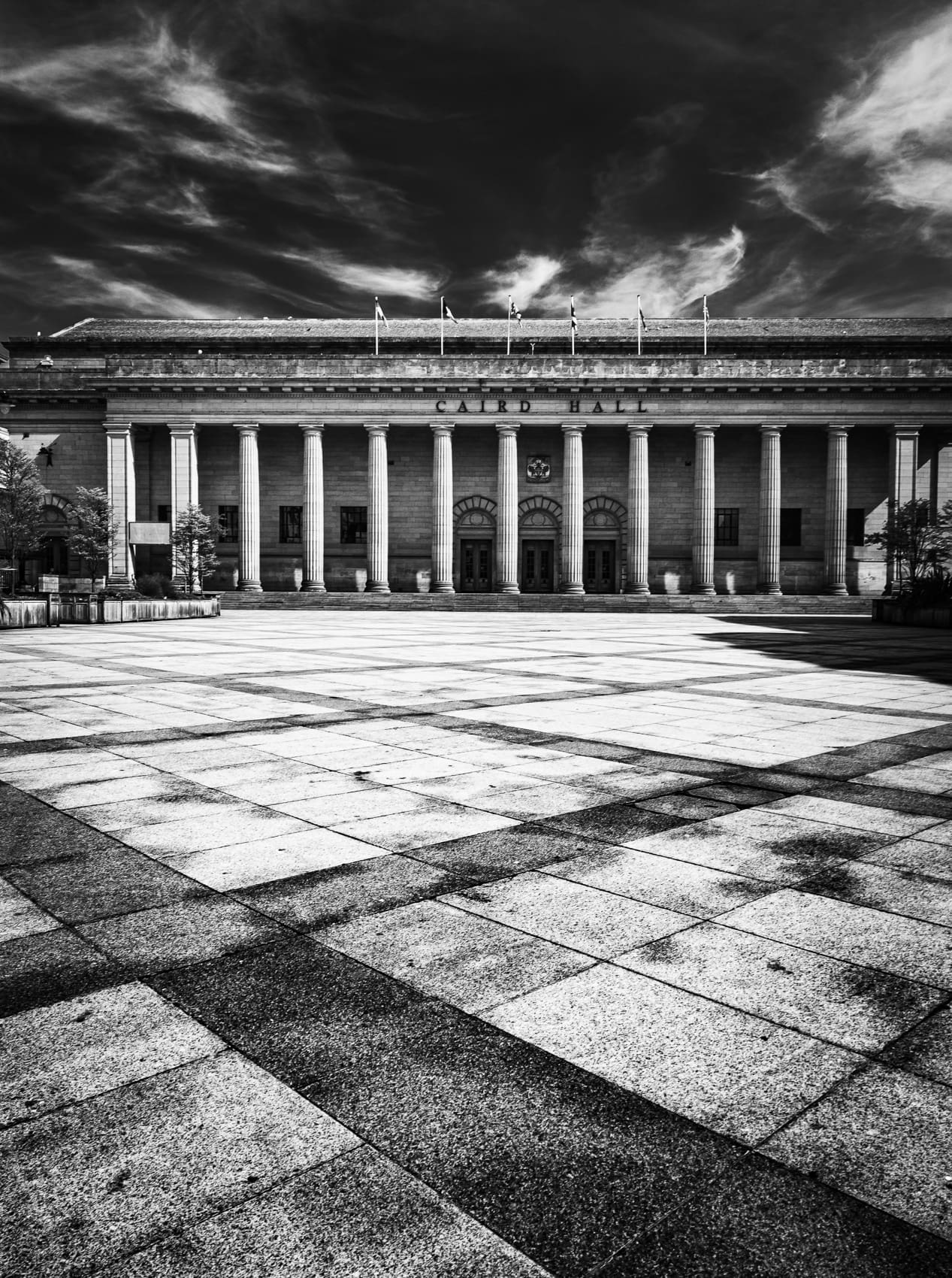 Caird Hall and City Square, Dundee, Scotland