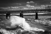 Rough water on the Firth of Tay, Dundee, DD027