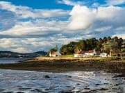 The village of Balmerino, North Fife, Scotland. FE003