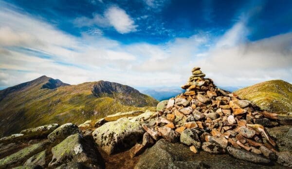 Ben Cruachan summit ridge from Stob Garbh, Argyll and Bute, Scotland. SH003