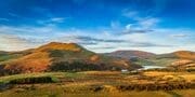 The Pentland Hills from Castlelaw, Midlothian, Scotland. LN001