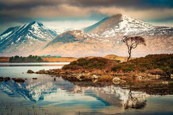 Lochan na h&#039;Achlaise, Rannoch Moor, Scotland. HC047