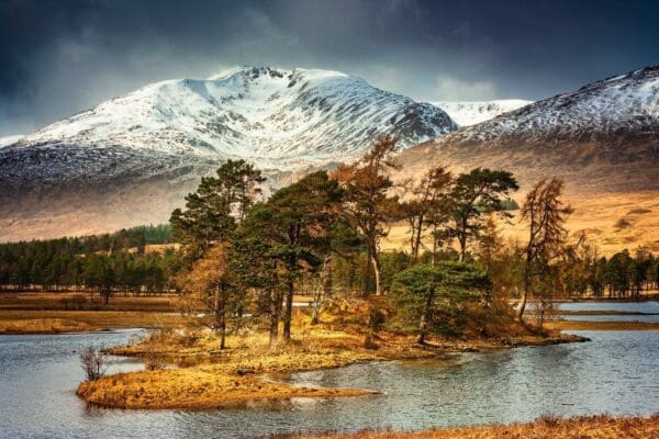 Loch Tulla and Stob Gabhar, The Black Mount, Scotland. HC039