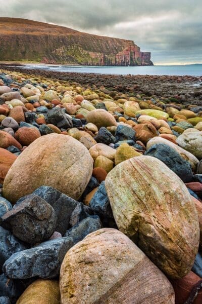 Boulders at Rackwick Bay, Hoy, Orkney Islands OR007