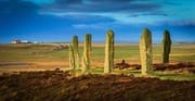 The Ring of Brodgar neolithic stone circle, Mainland, Orkney OR032