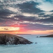 Sunrise at Knockadoon Head, County Cork, Ireland. IL001