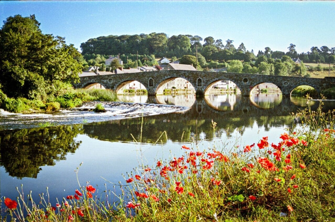 The River Barrow at Graiguenamanagh, County Kilkenny.