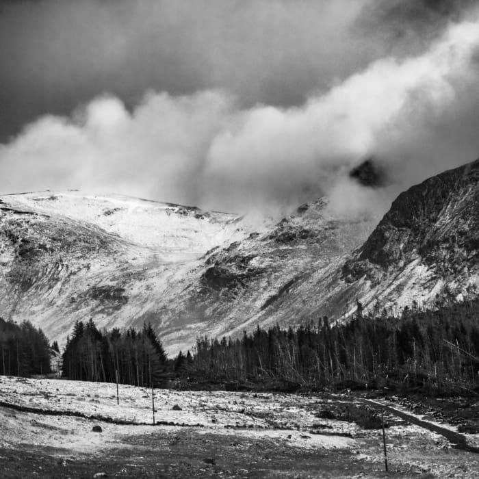 Passing Storm, Glen Clova, Angus, Scotland.