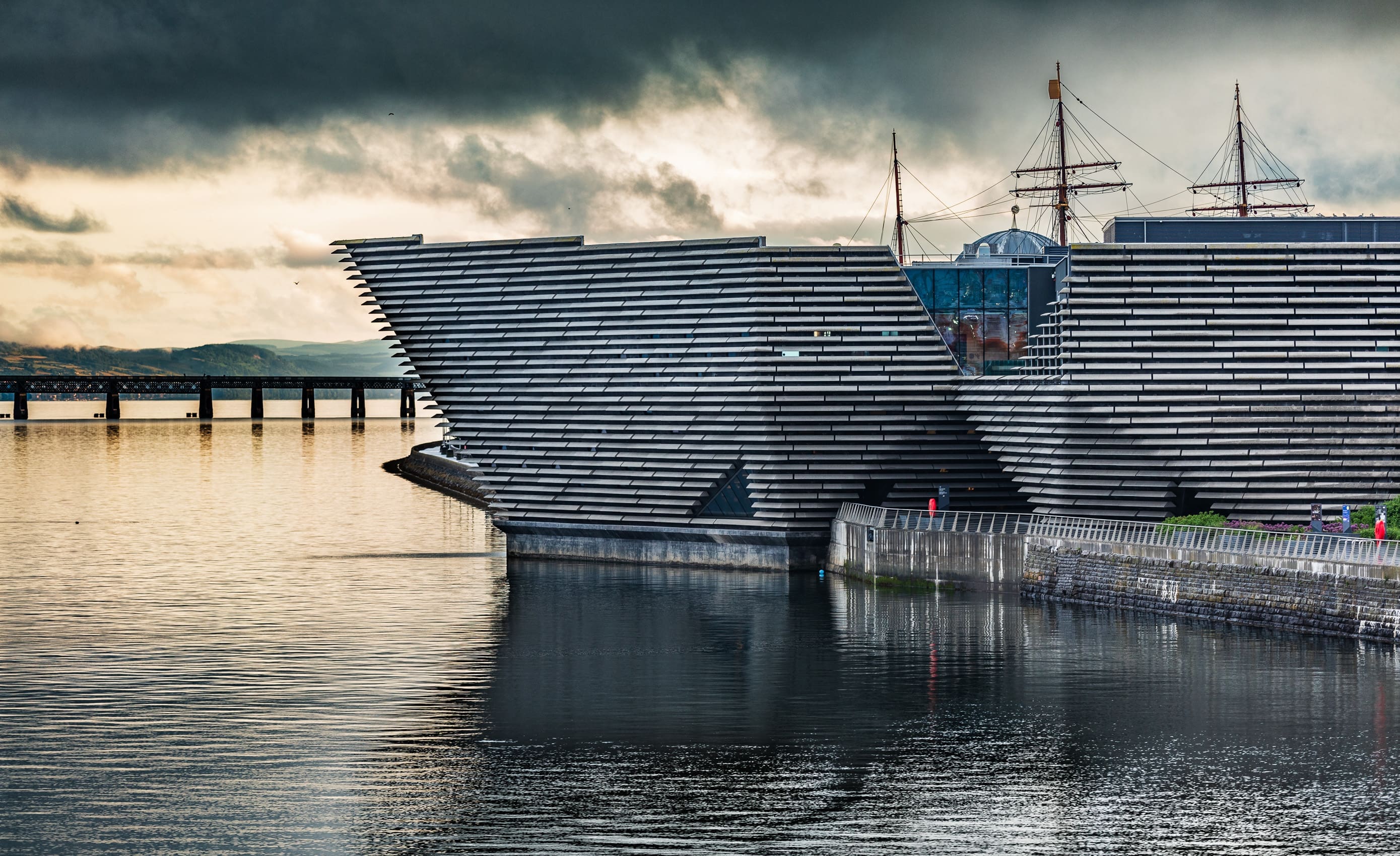 Dundee V and A building on Dundee Waterfront, Dundee, Scotland. DD145