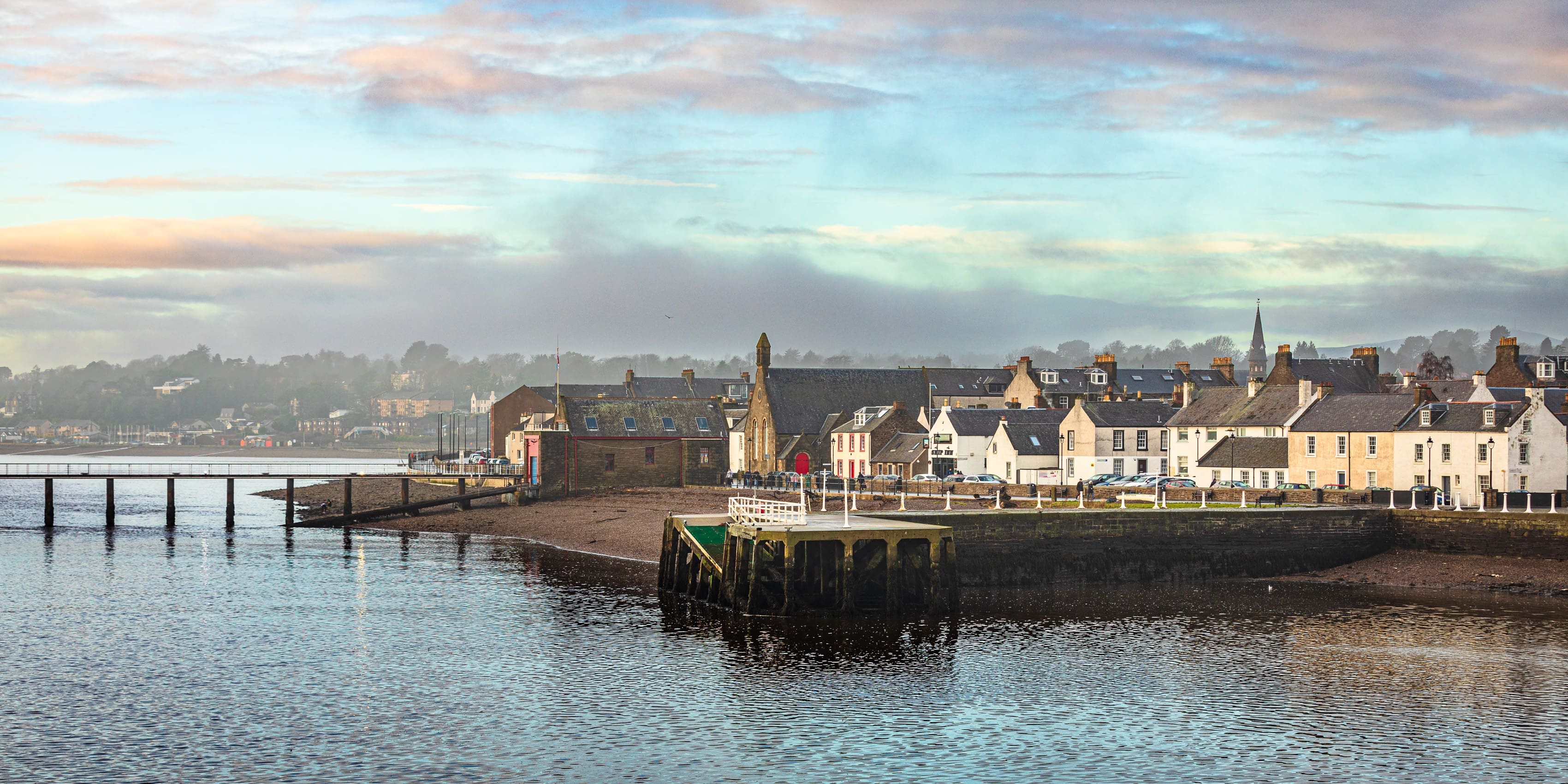 Broughty Ferry Harbour, Dundee, Scotland.