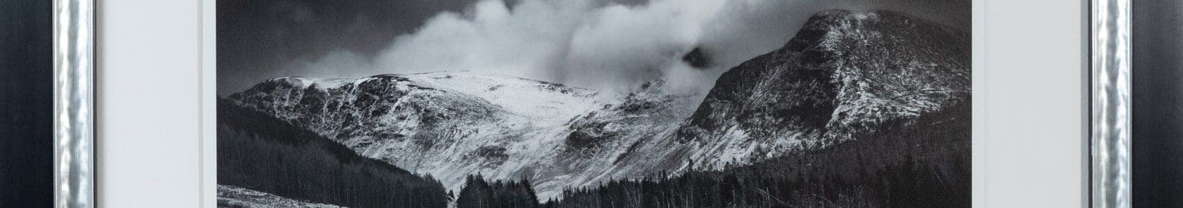 Framed Print of Passing Storm, Glen Clova