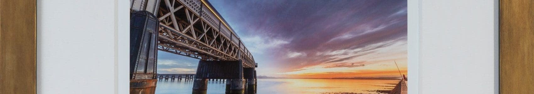 Framed Image of 'Tay Railway Bridge'