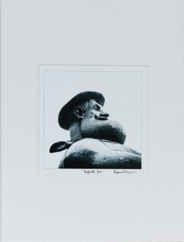 Mounted Print of 'Desperate Dan'