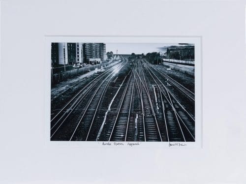 Mounted Print of 'Dundee Station Approach'