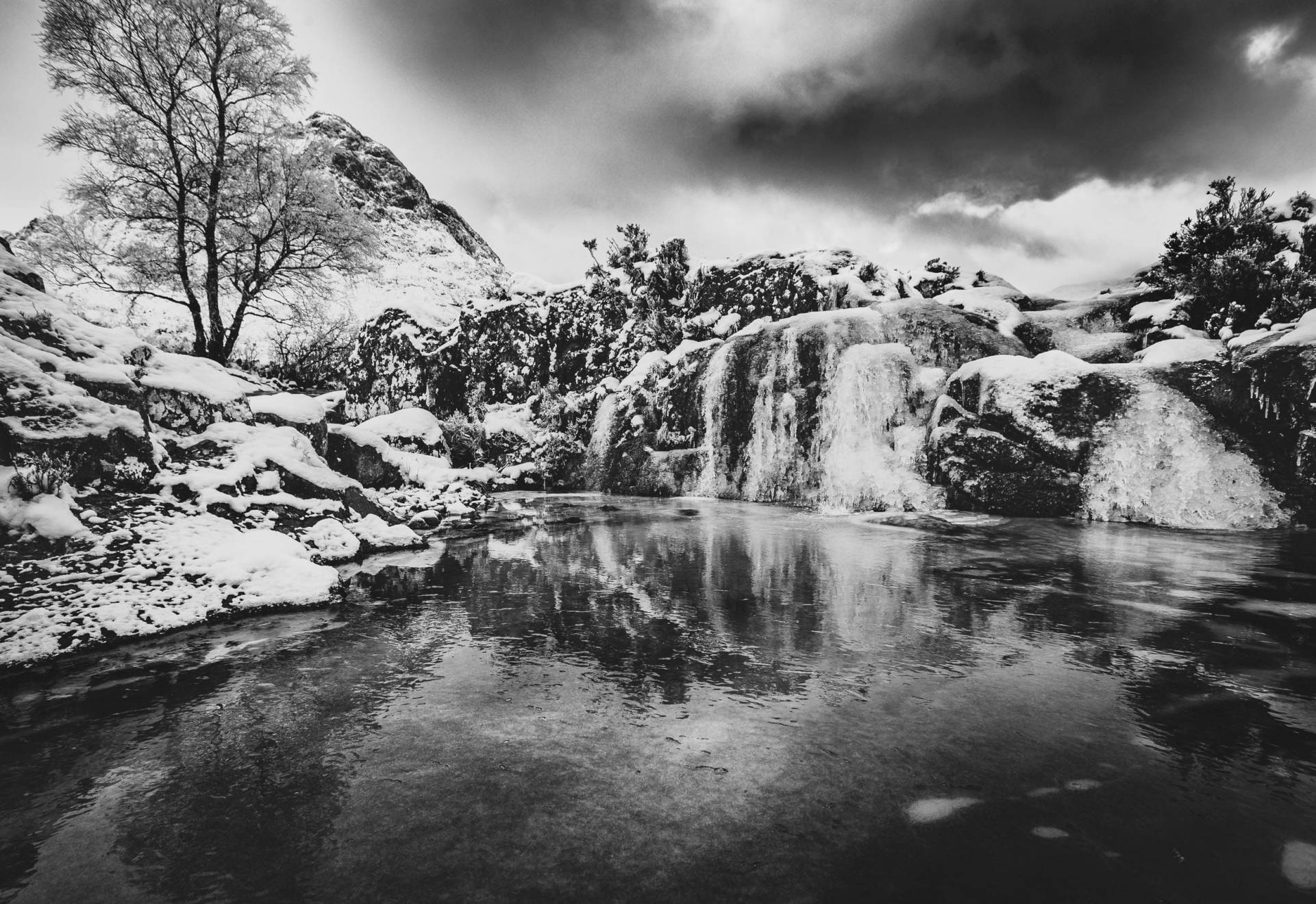 Coupall Falls, Glen Etive, Scotland. SM017